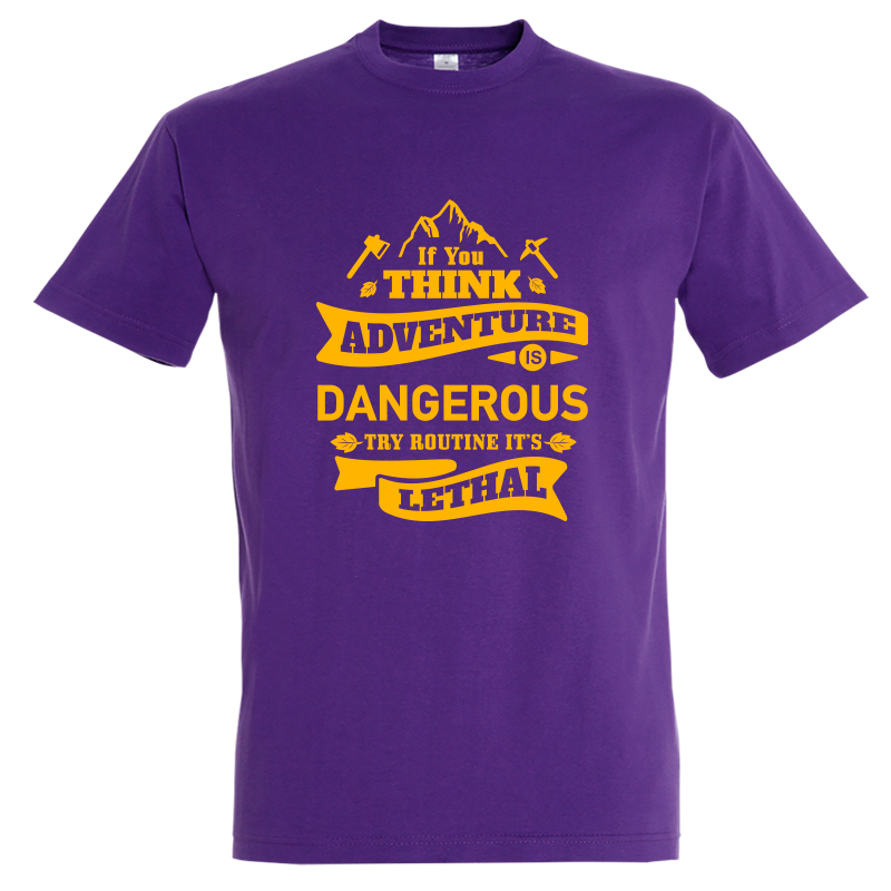 Thumbnail: Adventure vs Routine T-Shirt