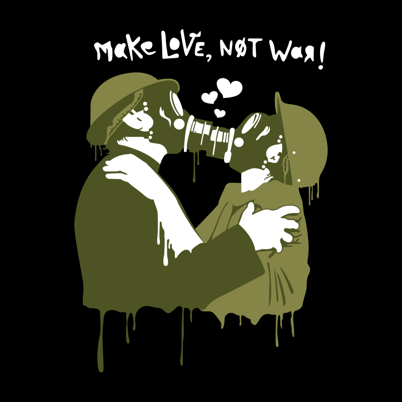 Thumbnail: Make Love Not War T-Shirt