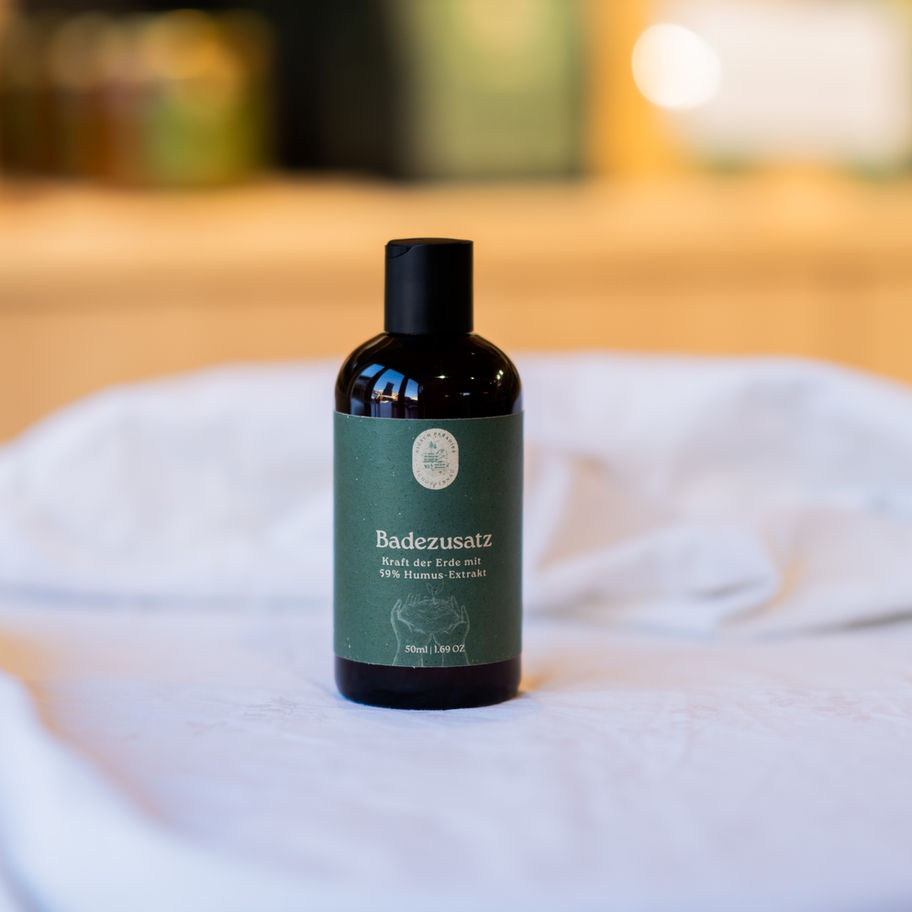 Badezusatz Kraft der Erde mit 59% Humus-Extrakt