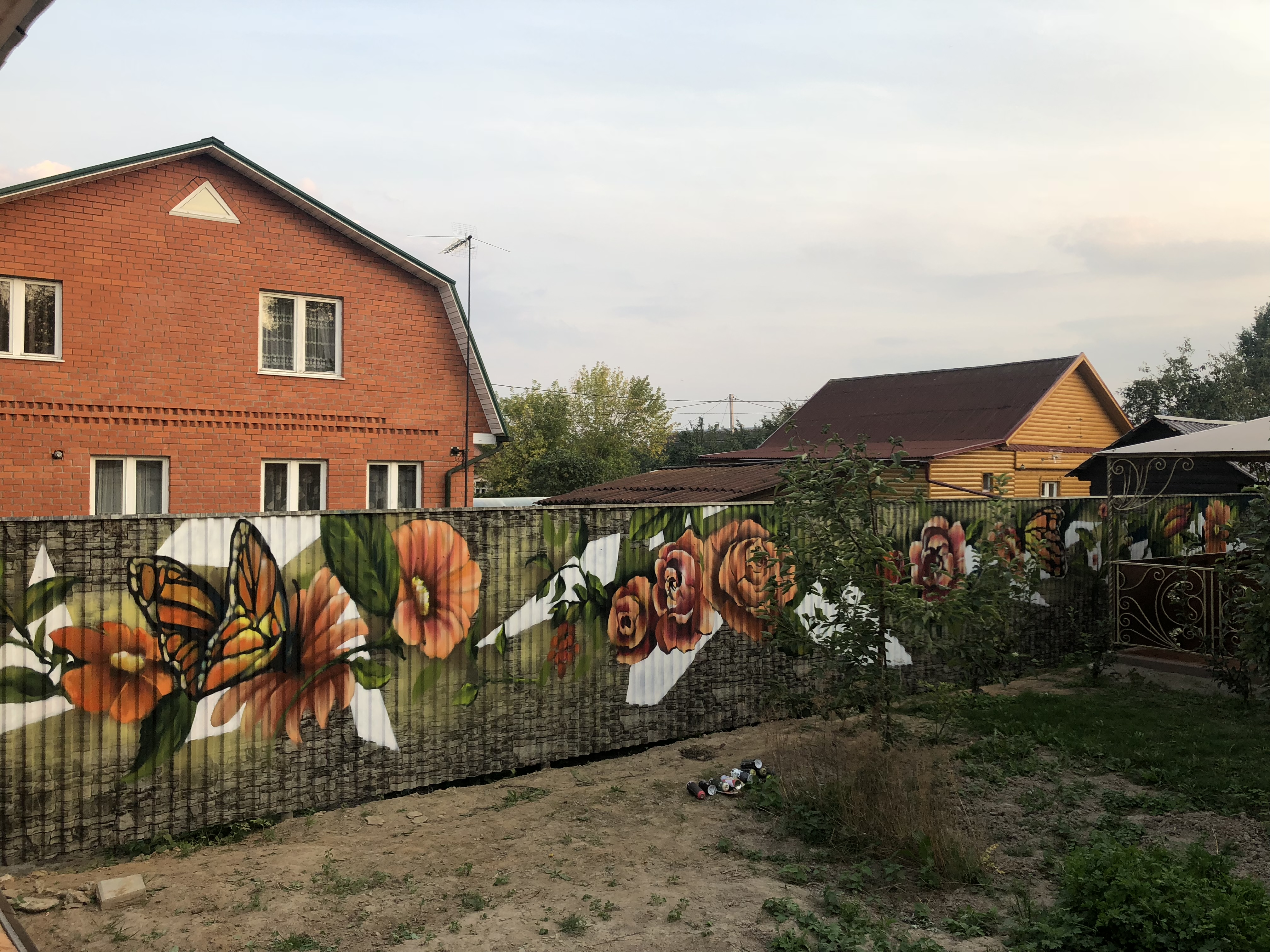 Профессиональное граффити оформление