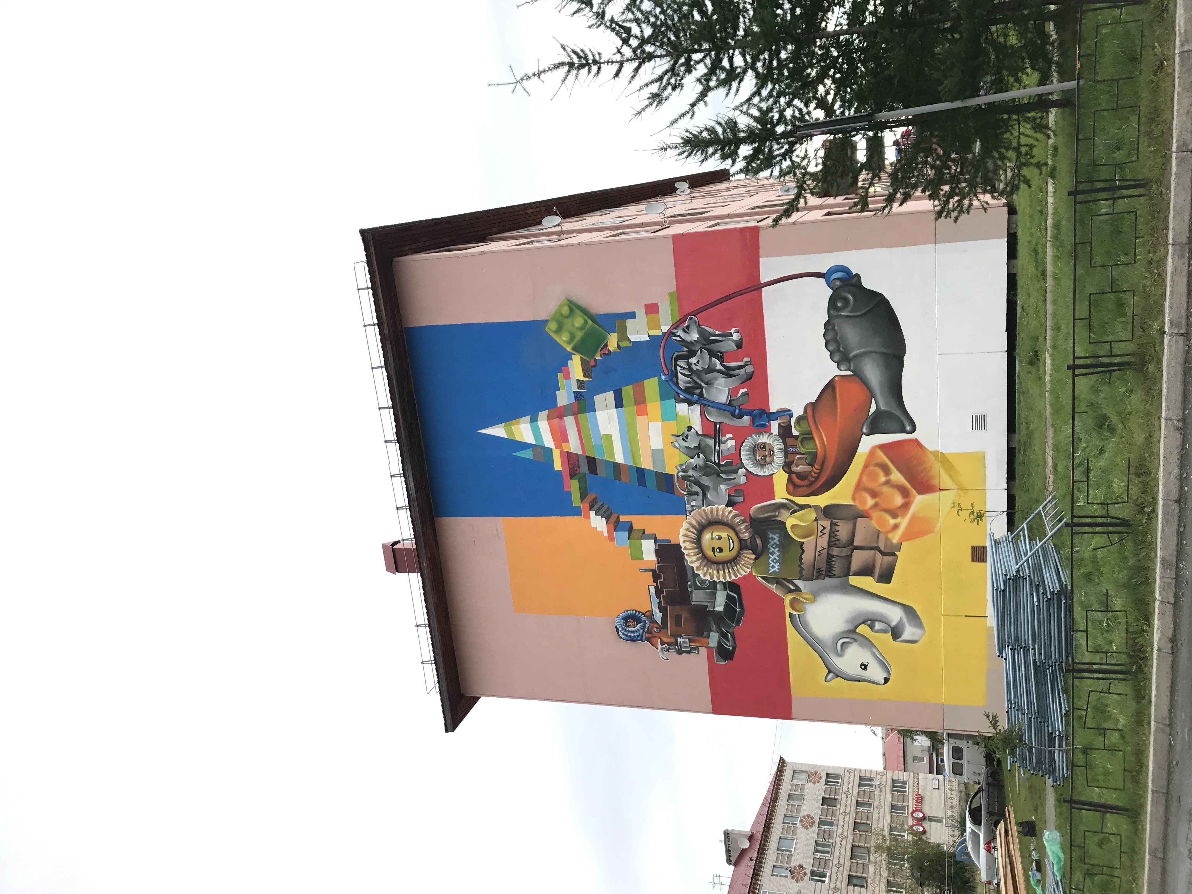 Роспись фасада