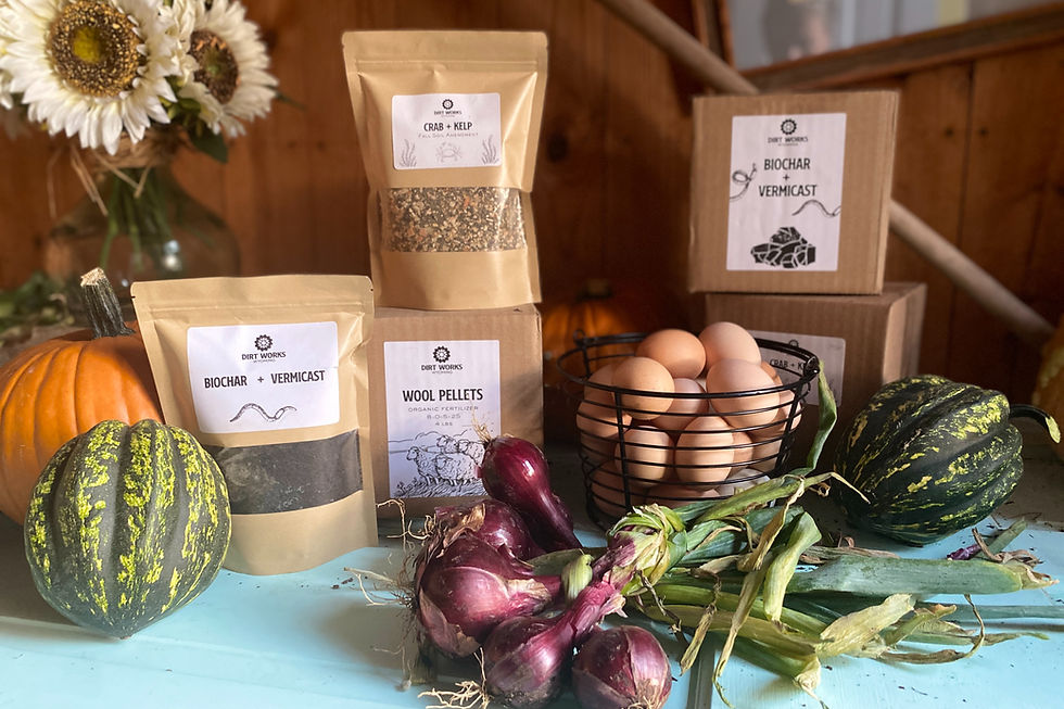 Fall Collection of Soil Amendments