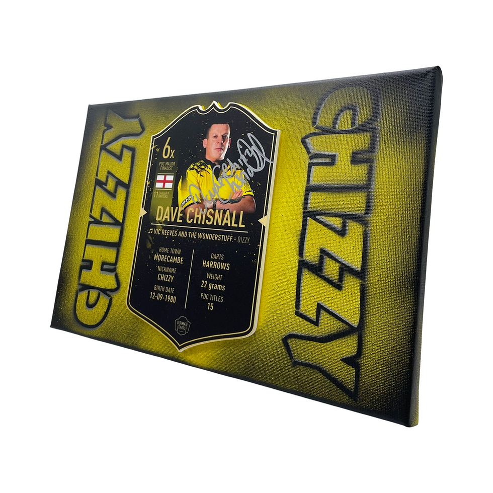 Thumbnail: Dave Chisnall Sammler Leinwand signiert