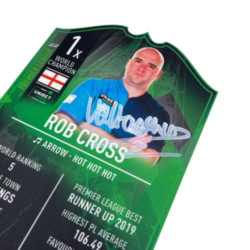 Rob Cross Ultimate Darts Card PL_Edition small signed Merchndarts