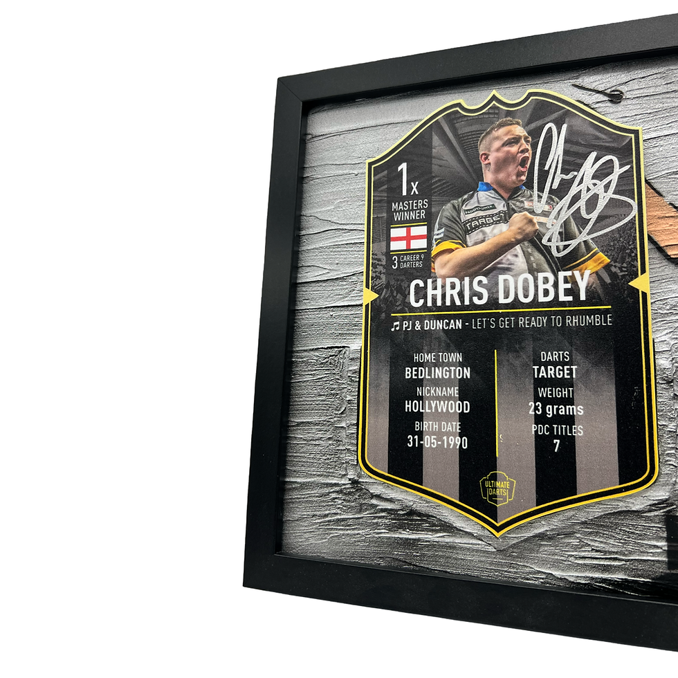 Miniaturbild: Chris Dobey Sammlerrahmen signiert