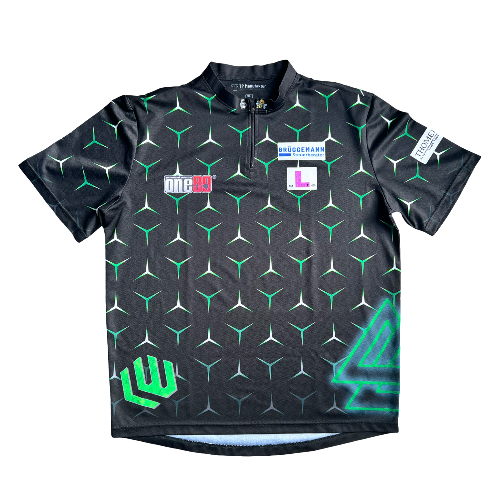 Lukas Wenig Match worn Shirt green Pro Tour 2026 signiert