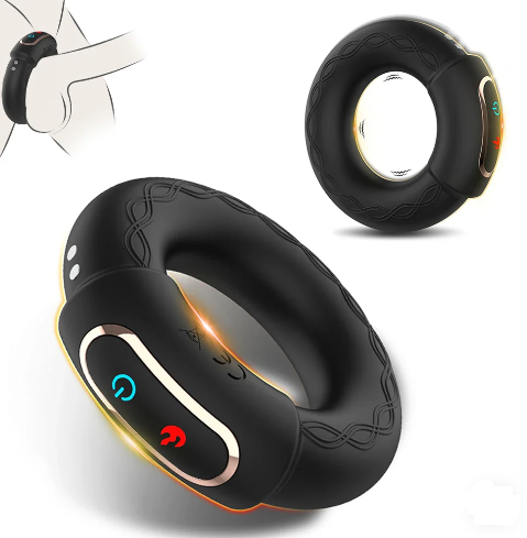 Anillo Vibrador Con Calefacción