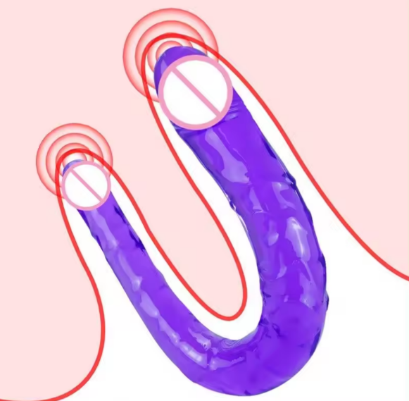 Miniatura: Dildo doble 26cm