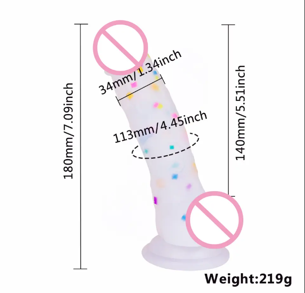 Miniatura: Dildo confetti