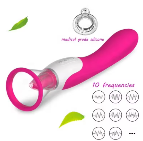 Miniatura: Succionador y Vibrador De Lengua