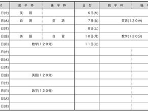 指導記録8月号