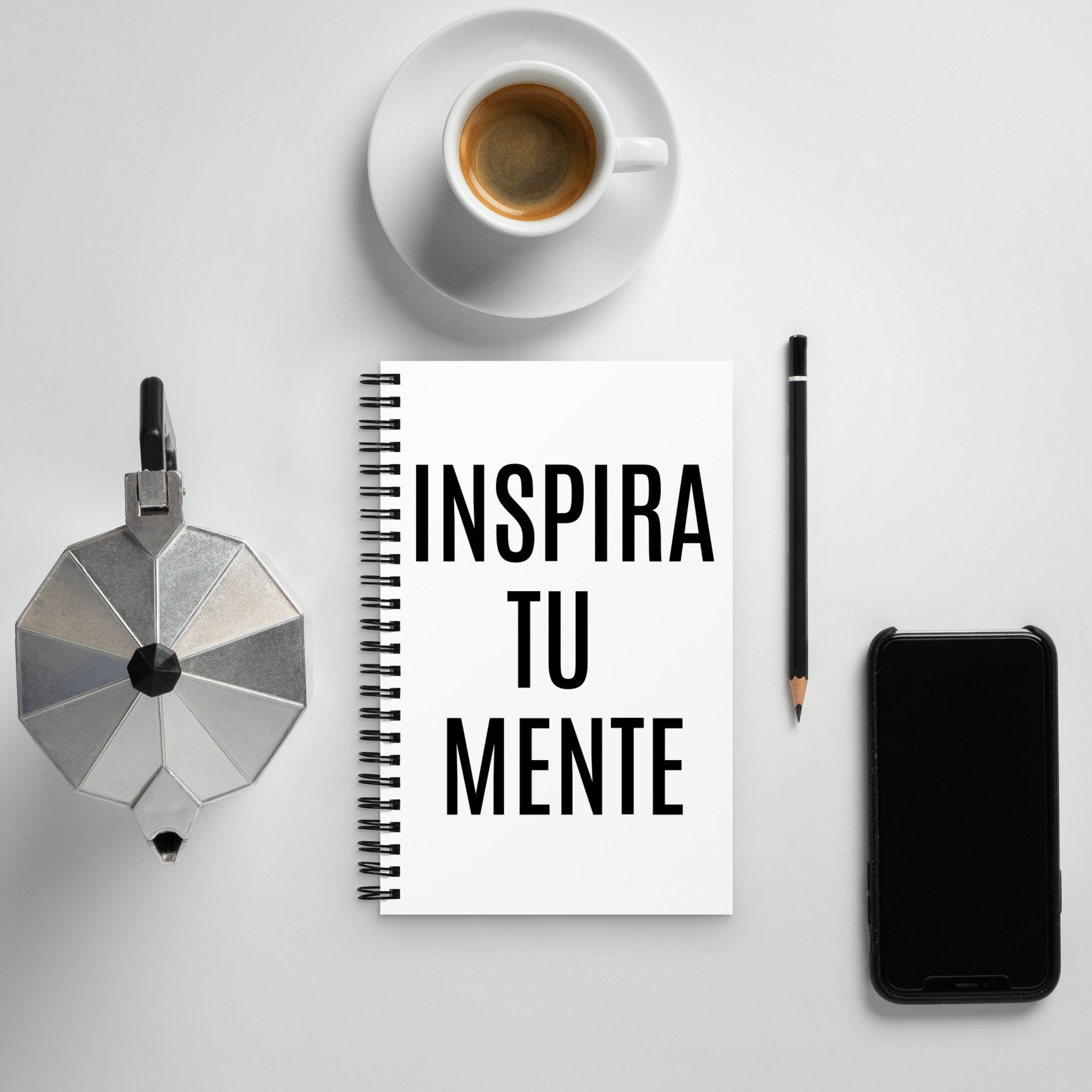 Spiral notebook - INSPIRA TU MENTE