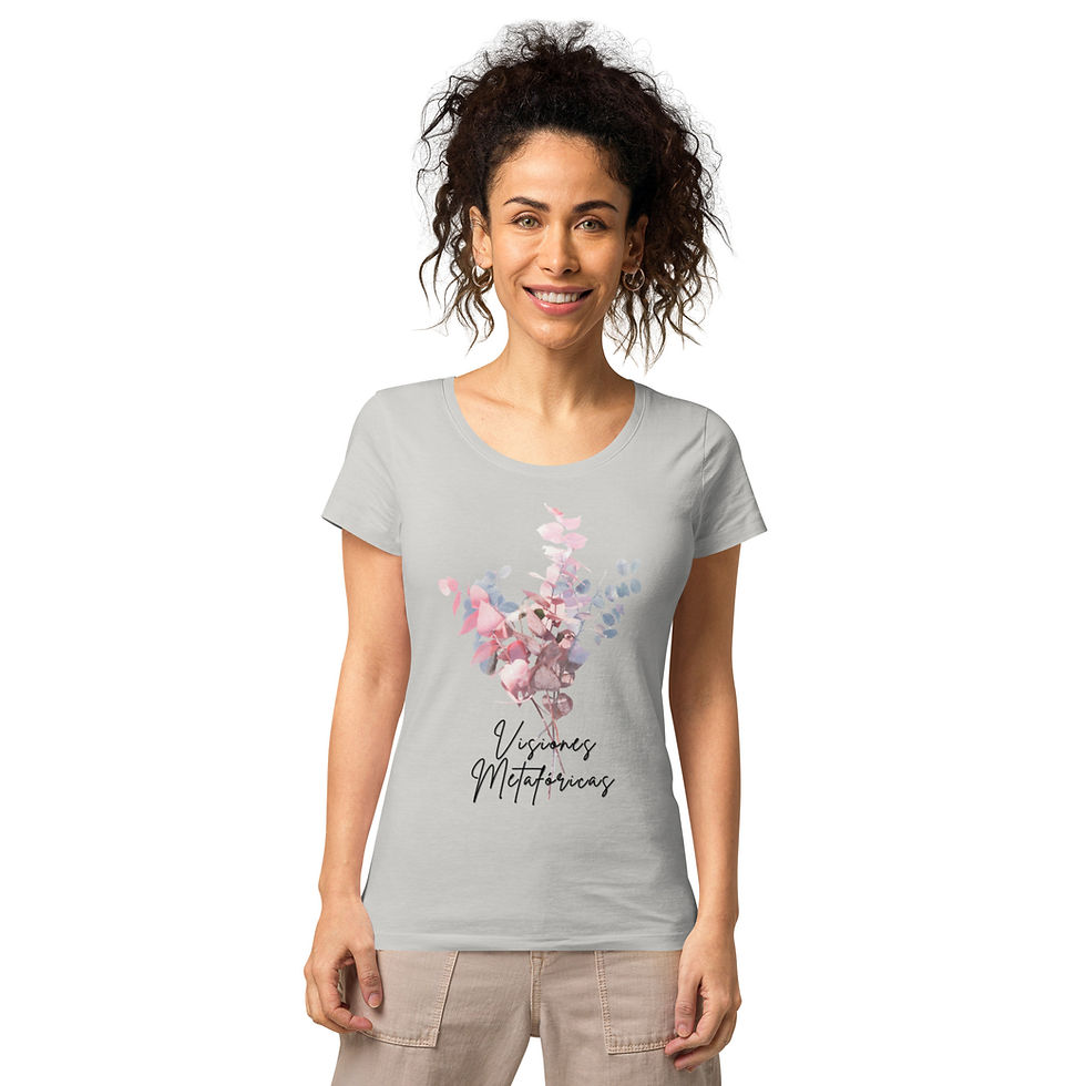 Miniatura: Women’s basic organic t-shirt - VISIONES METAFÓRICAS