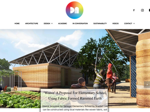 'Weave' Senegal Elementary School is featured at Design Nuance