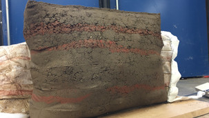 Fabric Formed Rammed Earth Prototype II