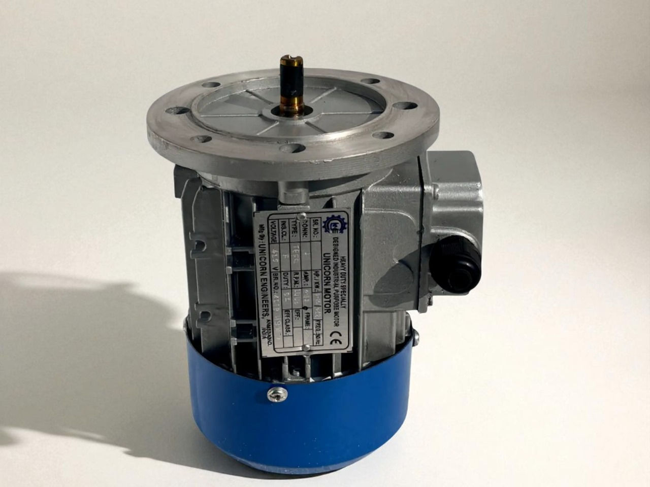 "0.25 HP 1440 RPM 3 Phase Flange Mounted Induction Motor - Unicorn Engineers"