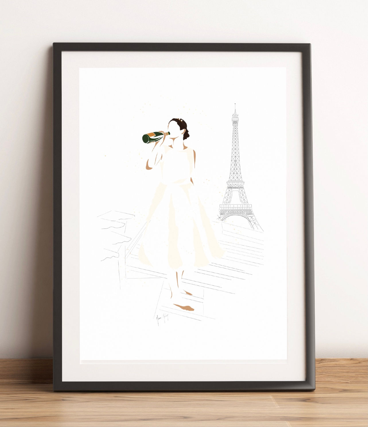 Affiche La Parisienne