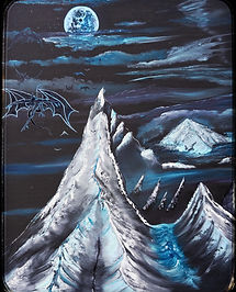 Night-Gaunts over Kadath II by Chris L Adams