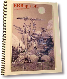 ERB-APA Issue #141 Cover by Richard Hescox; Includes Tarzan and the Forest of Stone by Chris L Adams