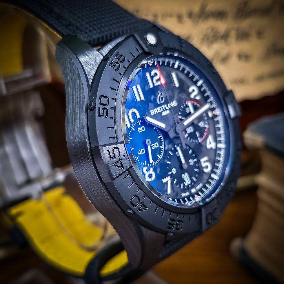 Thumbnail: New/Unworn Breitling Breitling Avenger B01 Chronograph 44 Night Mission