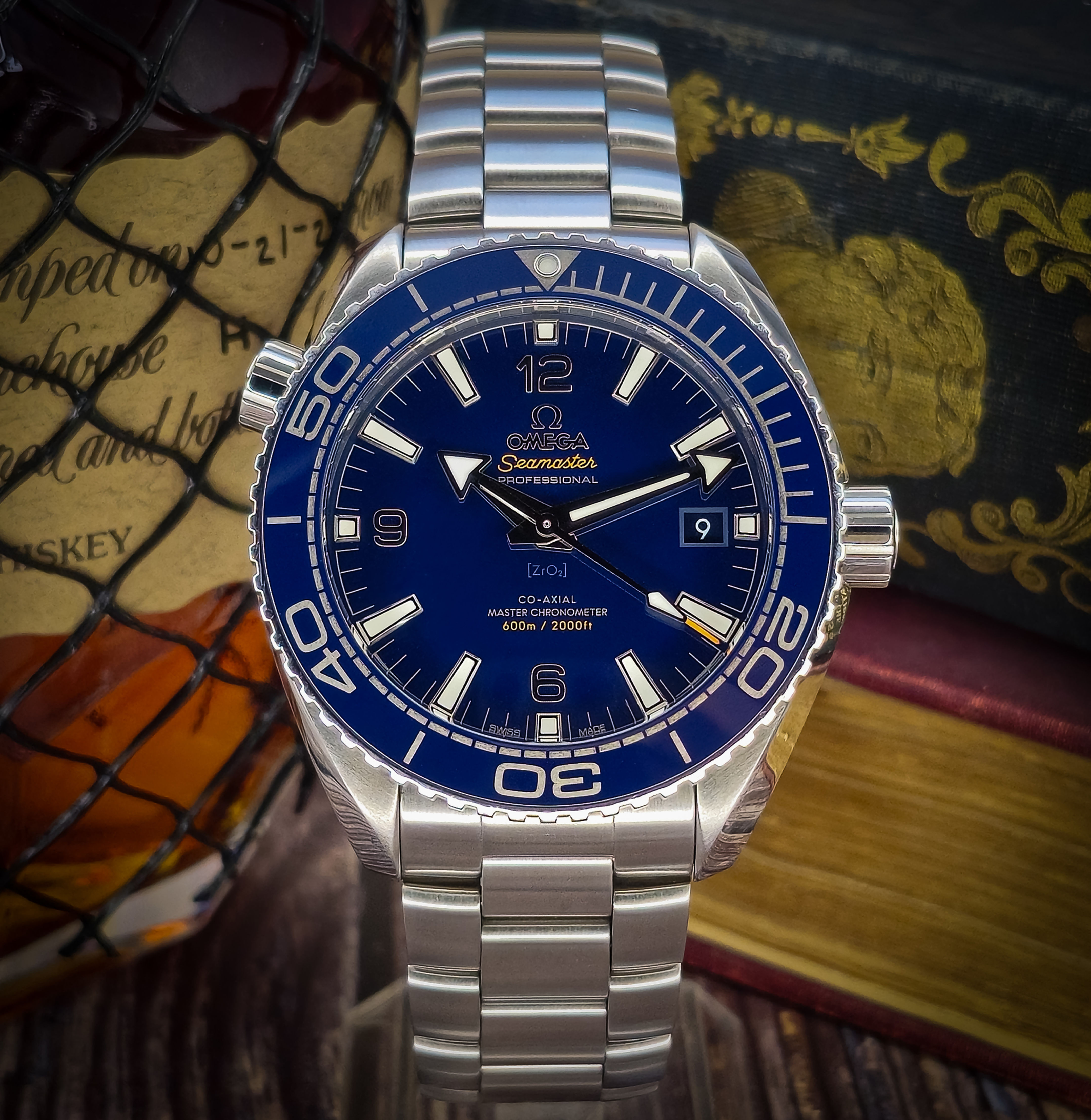 SOLD! Omega Seamaster Planet Ocean 600m Master Chronometer, 43.5mm