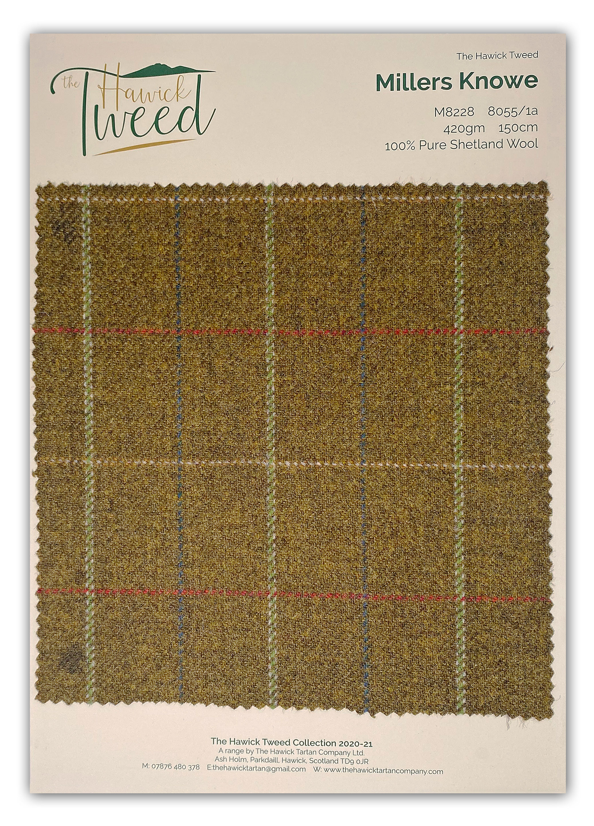 16oz Miller's Knowes Tweed Cloth