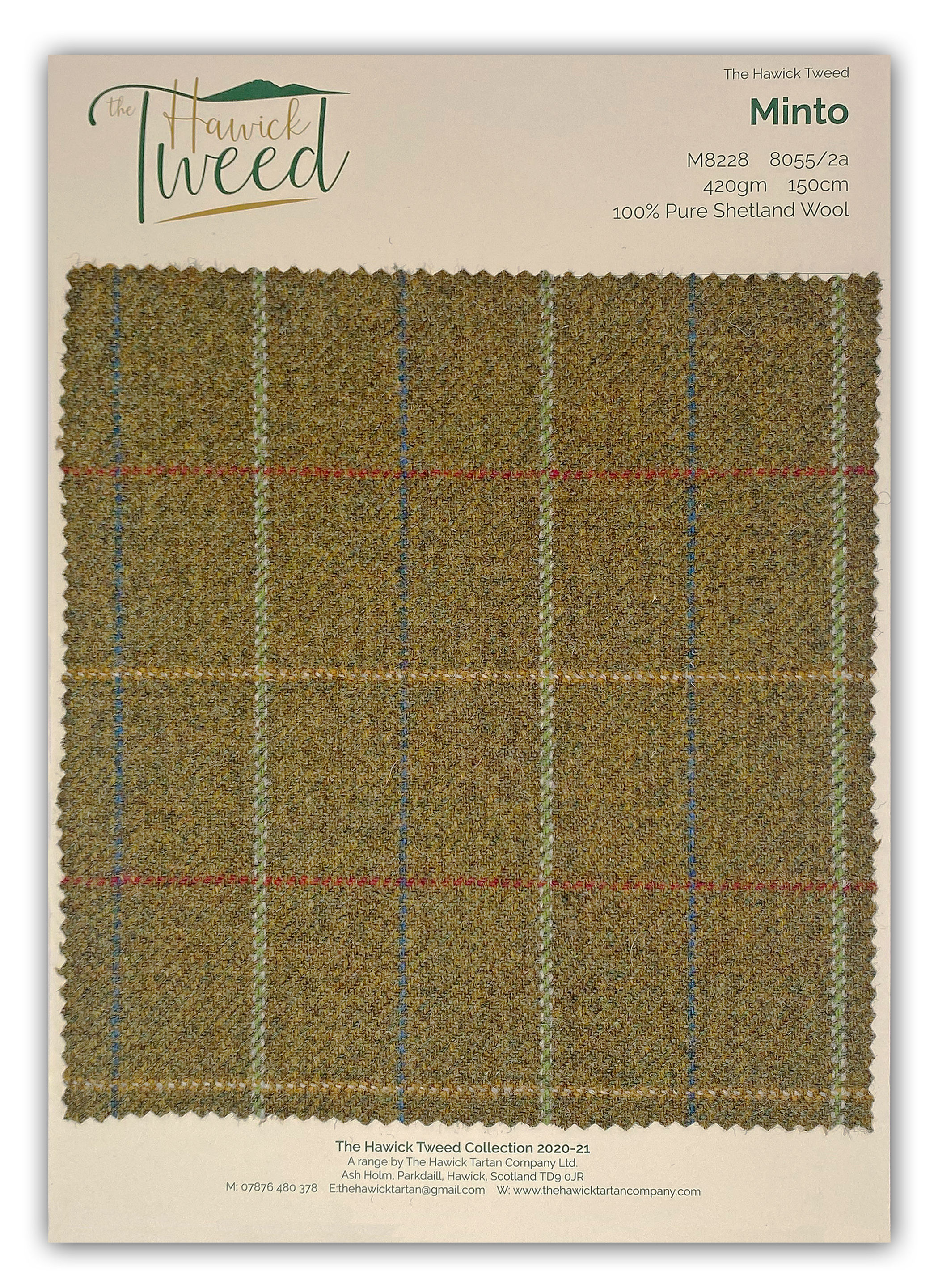 16oz Minto, Hawick Tweed Cloth