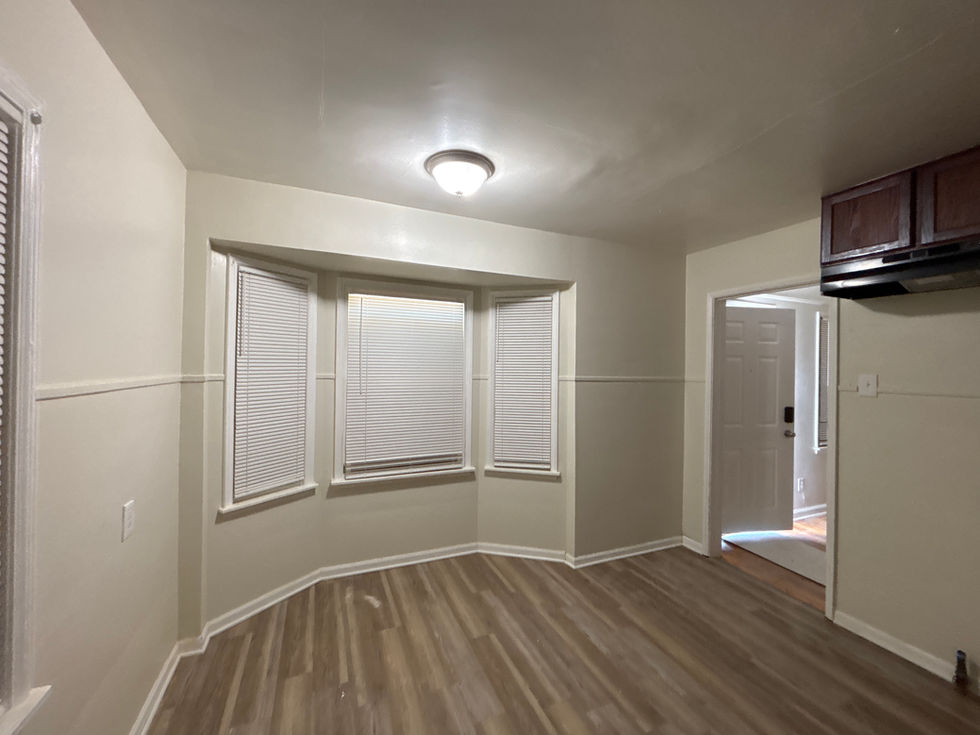 Dining room after