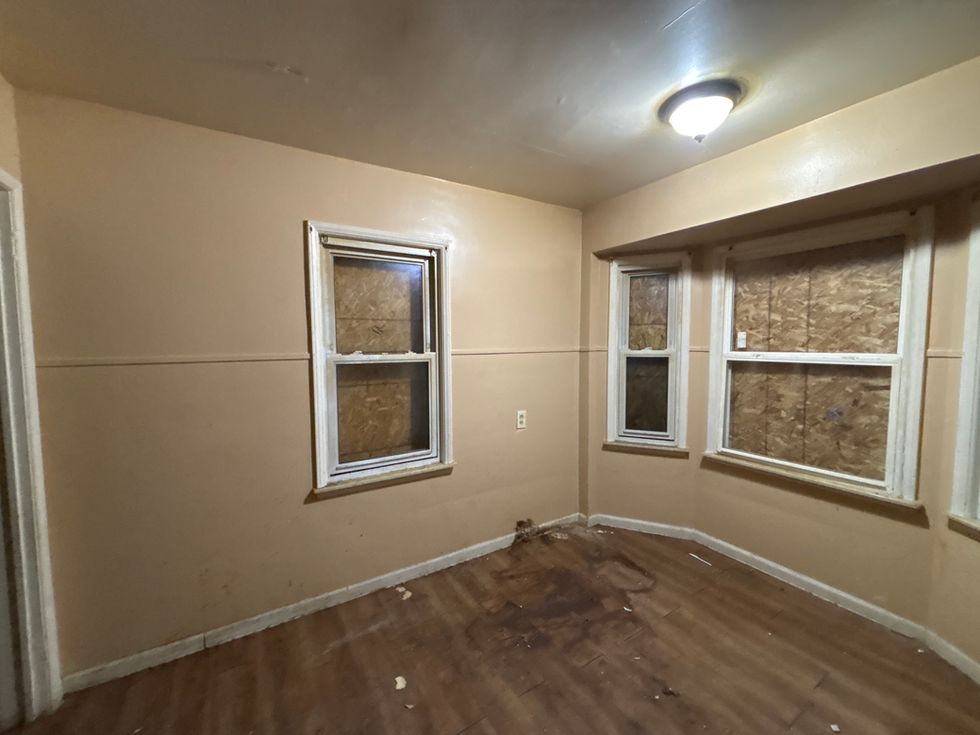 Dining room before
