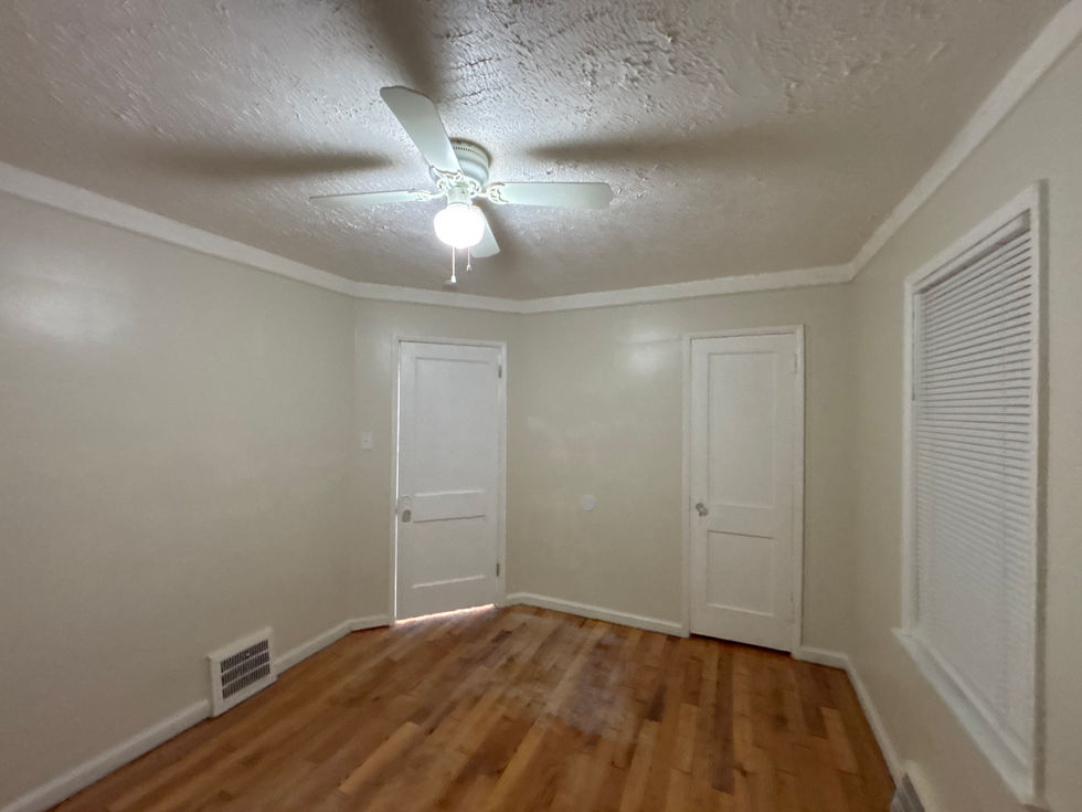 Bedroom after