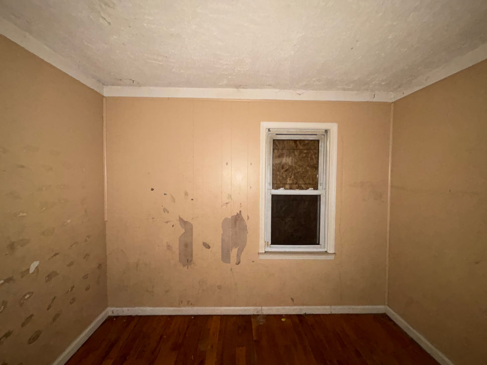 Bedroom before