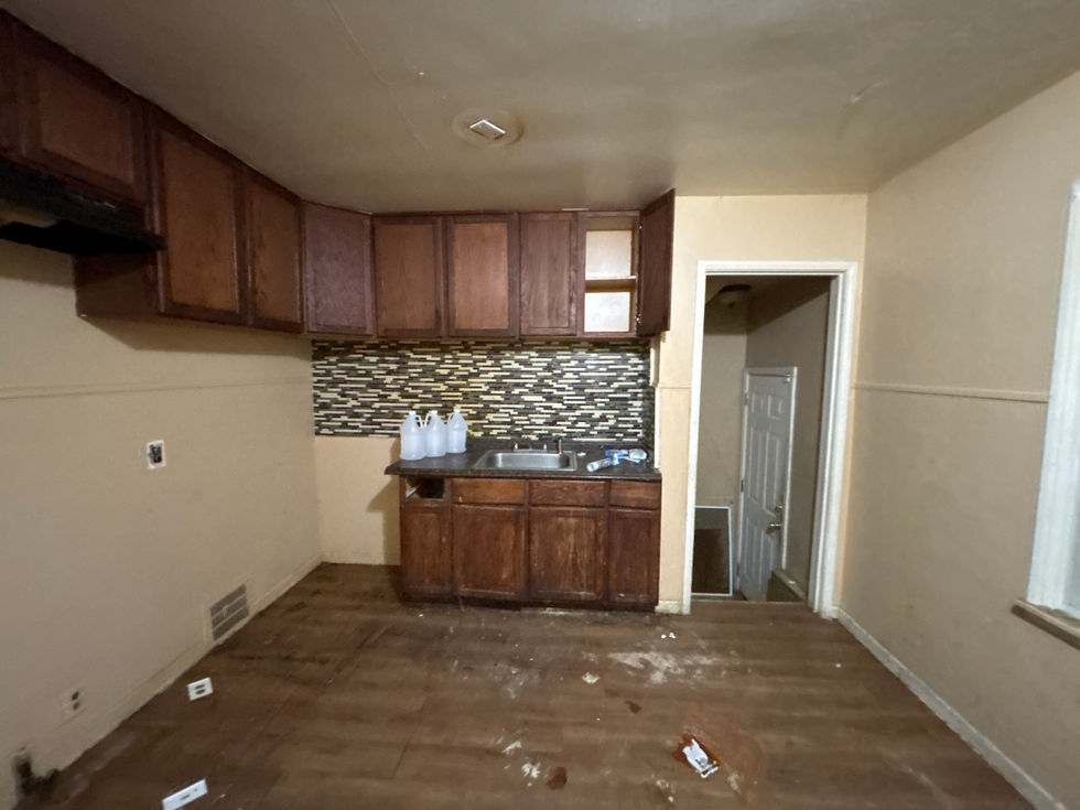 Kitchen before