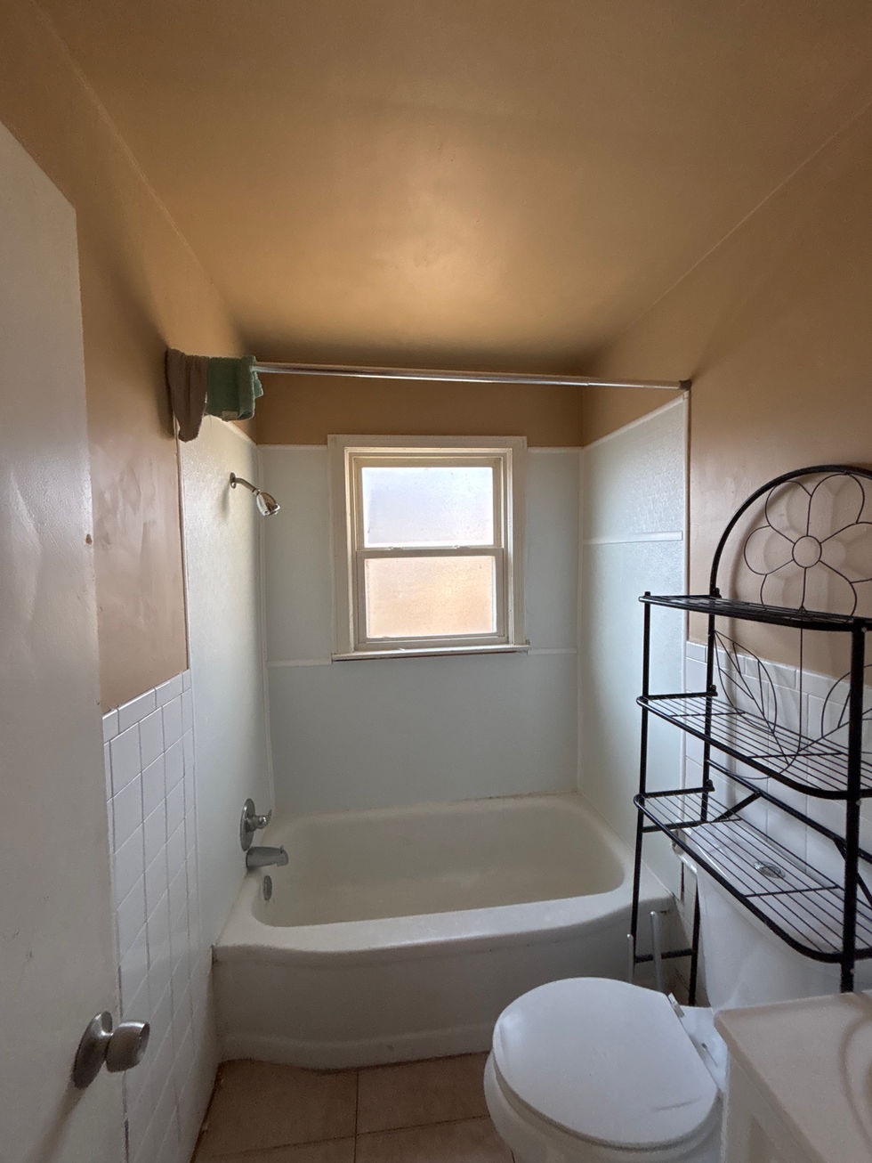 Before bathroom
