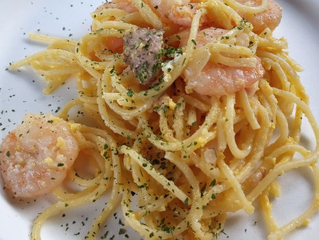 Shrimp Carbonara