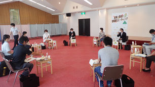 知事と若者の地域創生ミーティング　　　　　　　in金山町