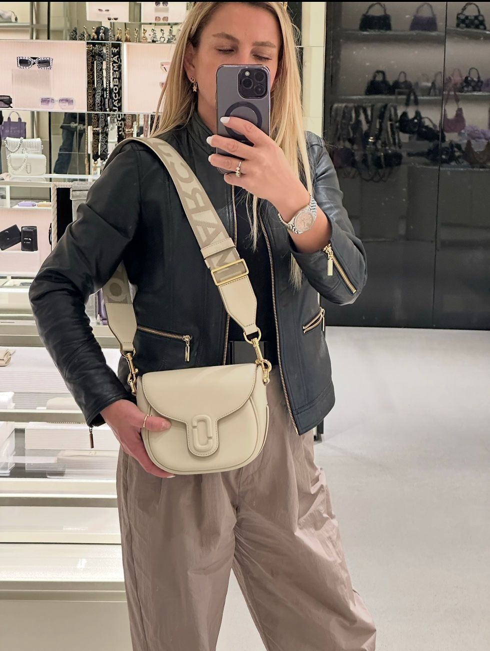 Küçük resim: Marc jacobs j marc saddle bag