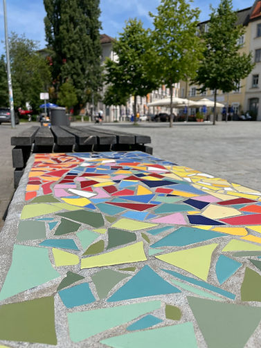 Mosaik Platzgestaltung
