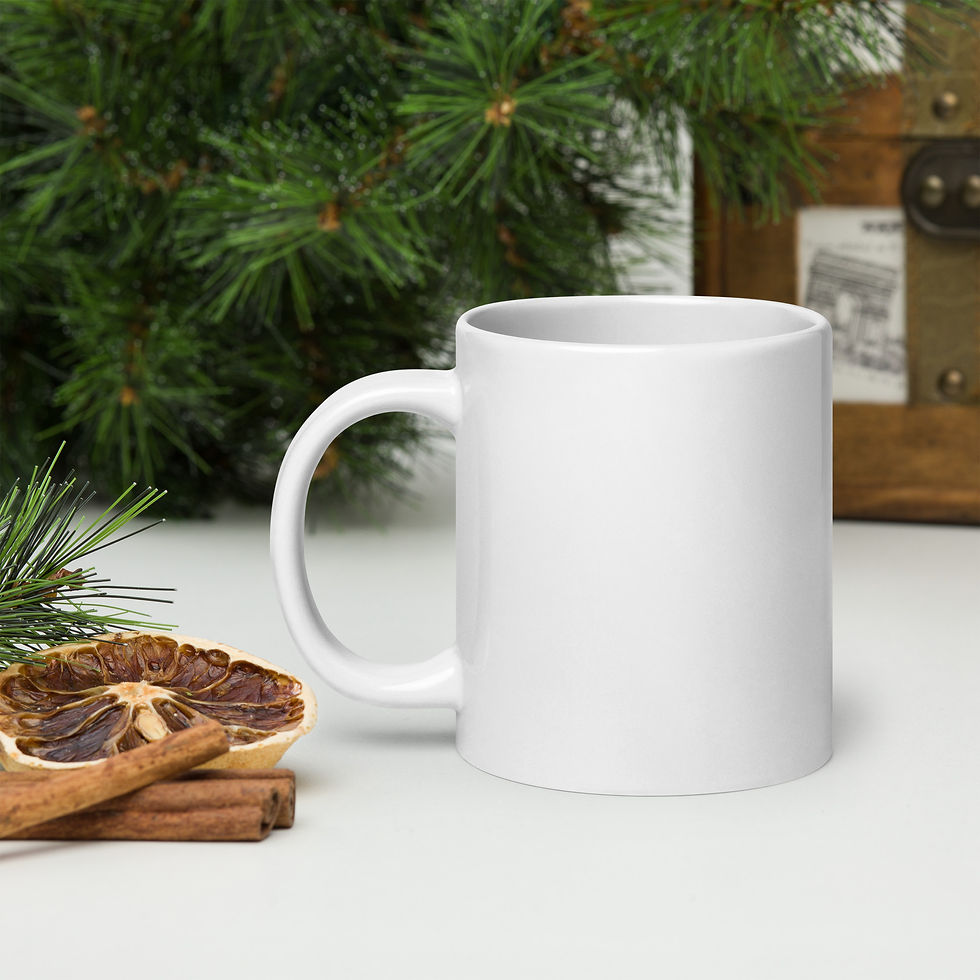 Thumbnail: White glossy mug