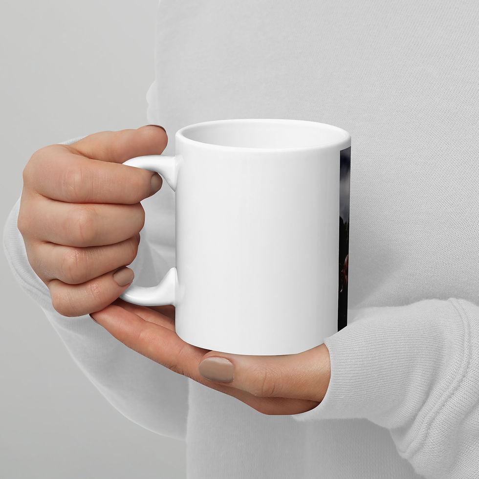 Thumbnail: White glossy mug