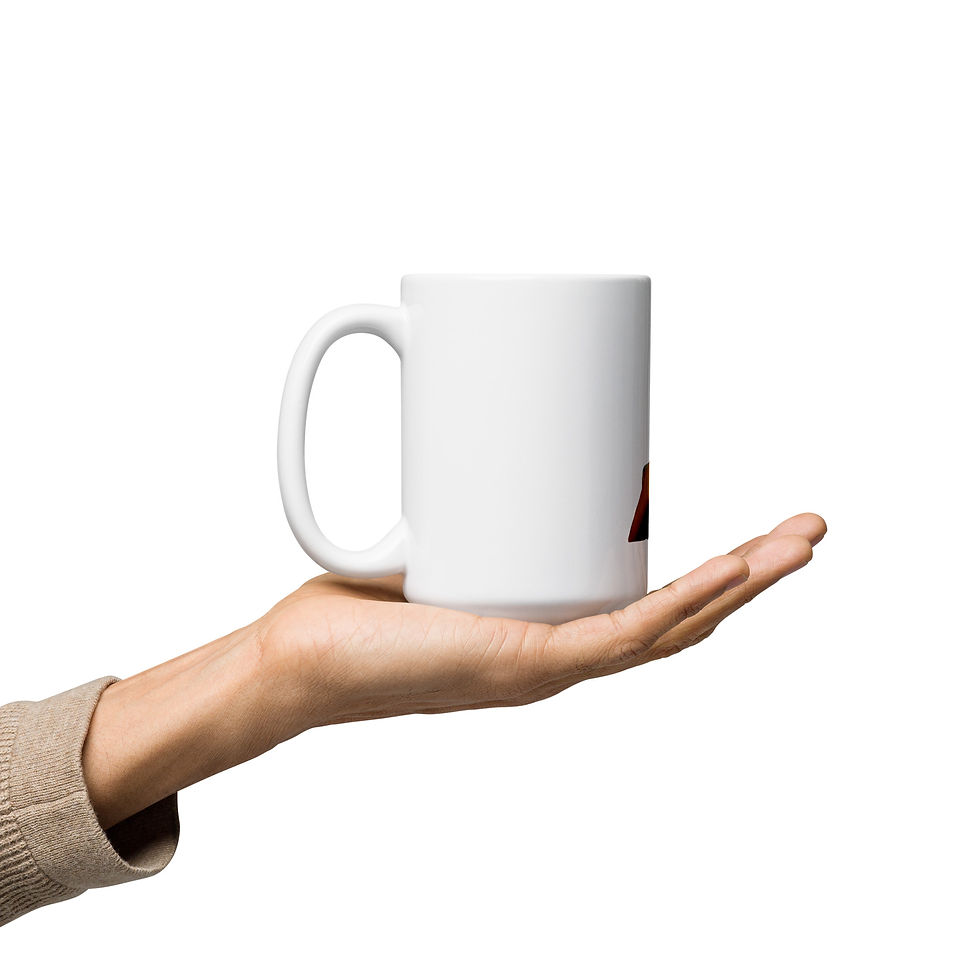 Thumbnail: White glossy mug
