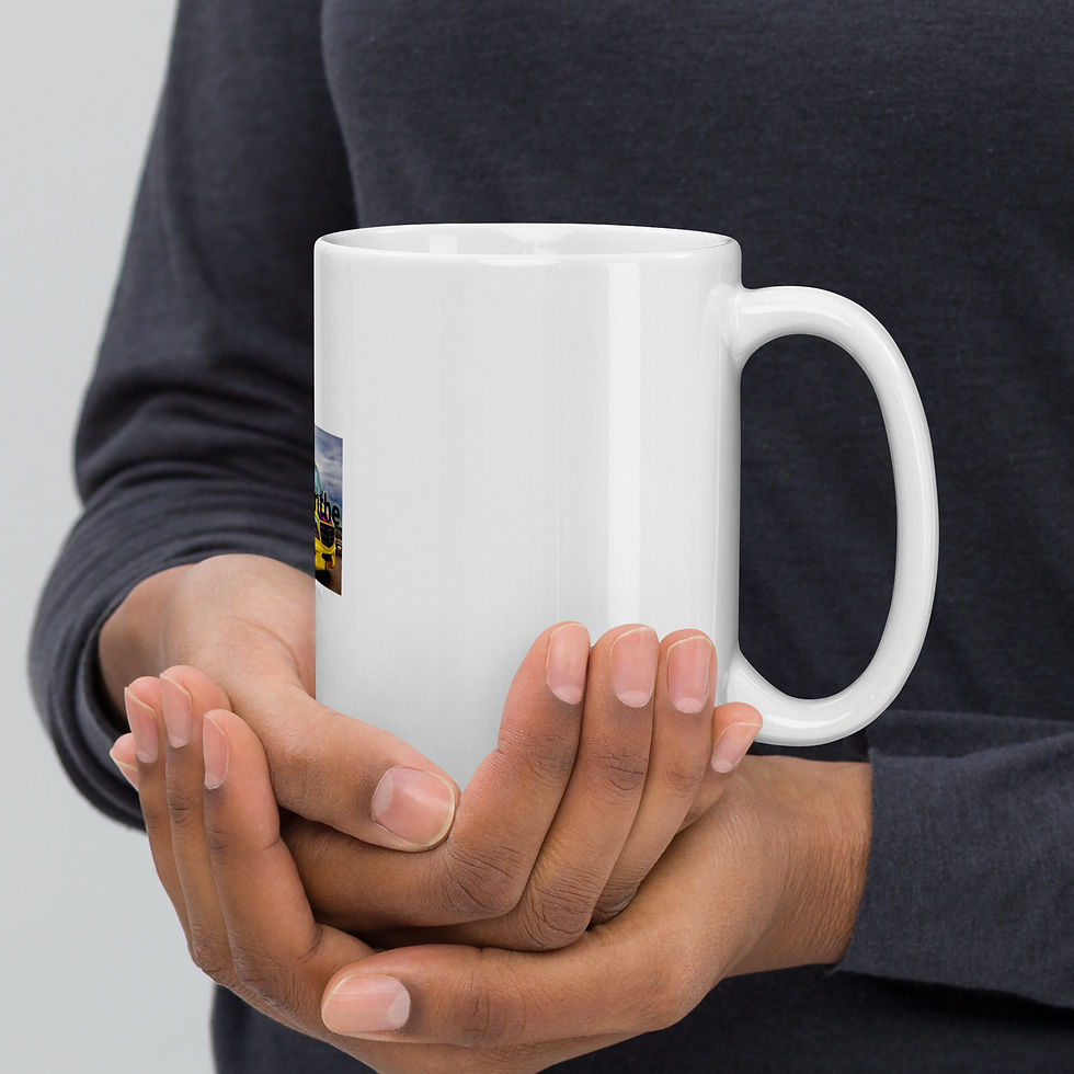 Thumbnail: White glossy mug ambulance Recht's.