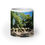 Thumbnail: White glossy mug whit  the bigges  hunebed in Drenthe