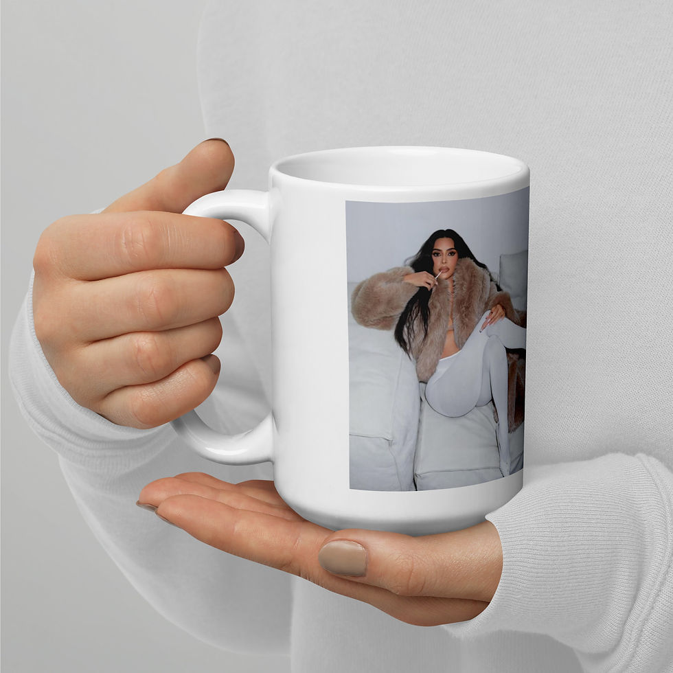 Thumbnail: White glossy mug