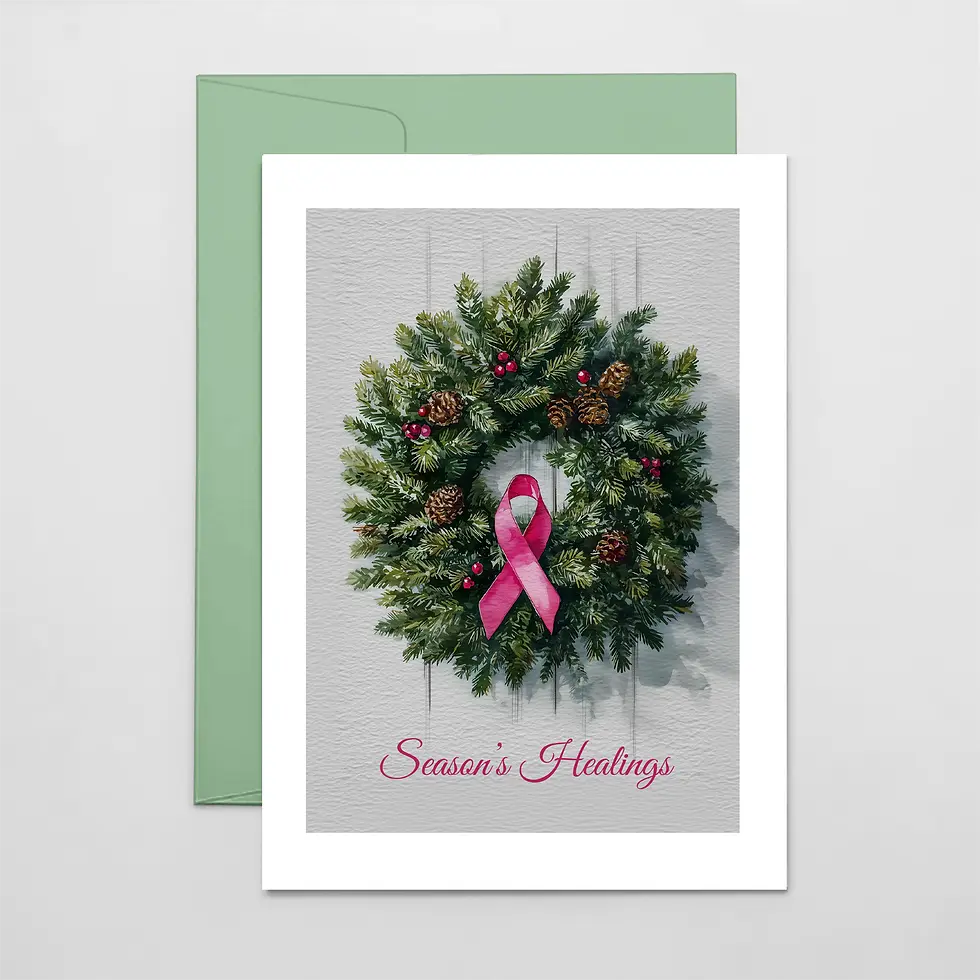 Thumbnail: Season's Healings Awareness Wreath  - Medical Card