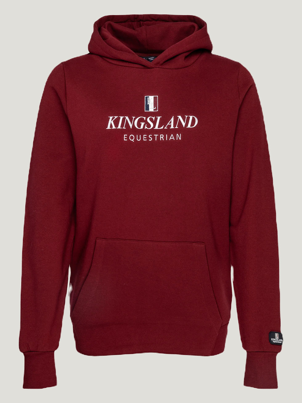 Thumbnail: Kingsland Classic Unisex Hoodie New Burgundy
