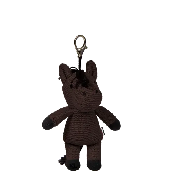 Thumbnail: Kingsland KLMonty Knitted Horse Teddy Keychain Key Ring