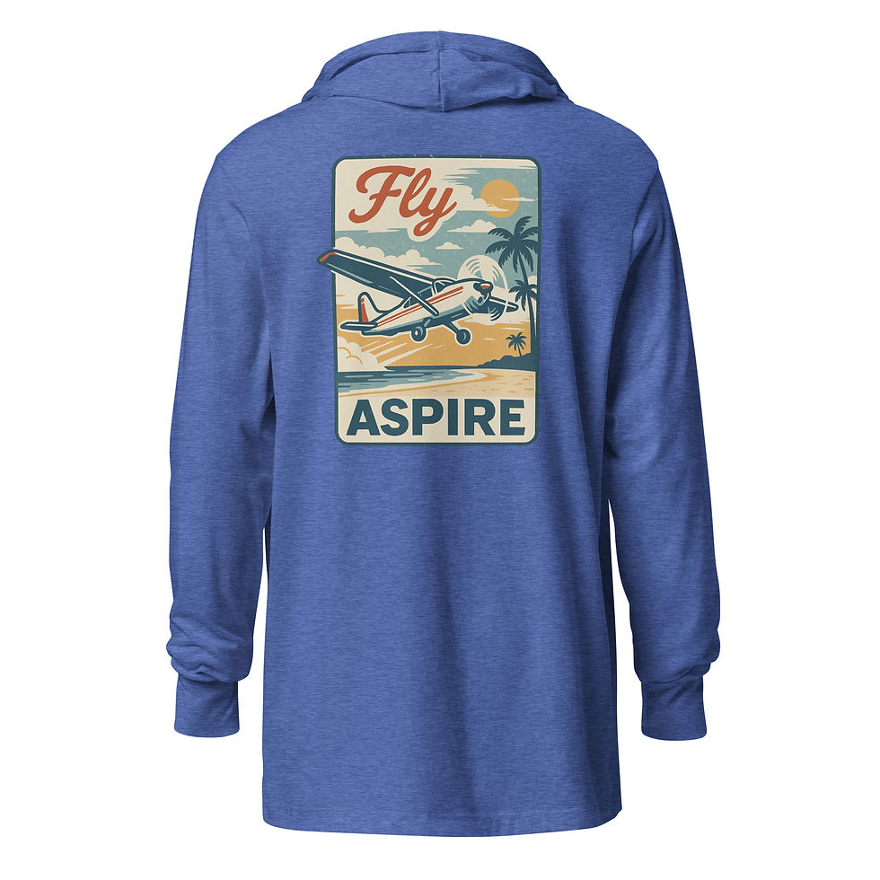 Thumbnail: Fly Aspire Hooded Long-Sleeve Tee
