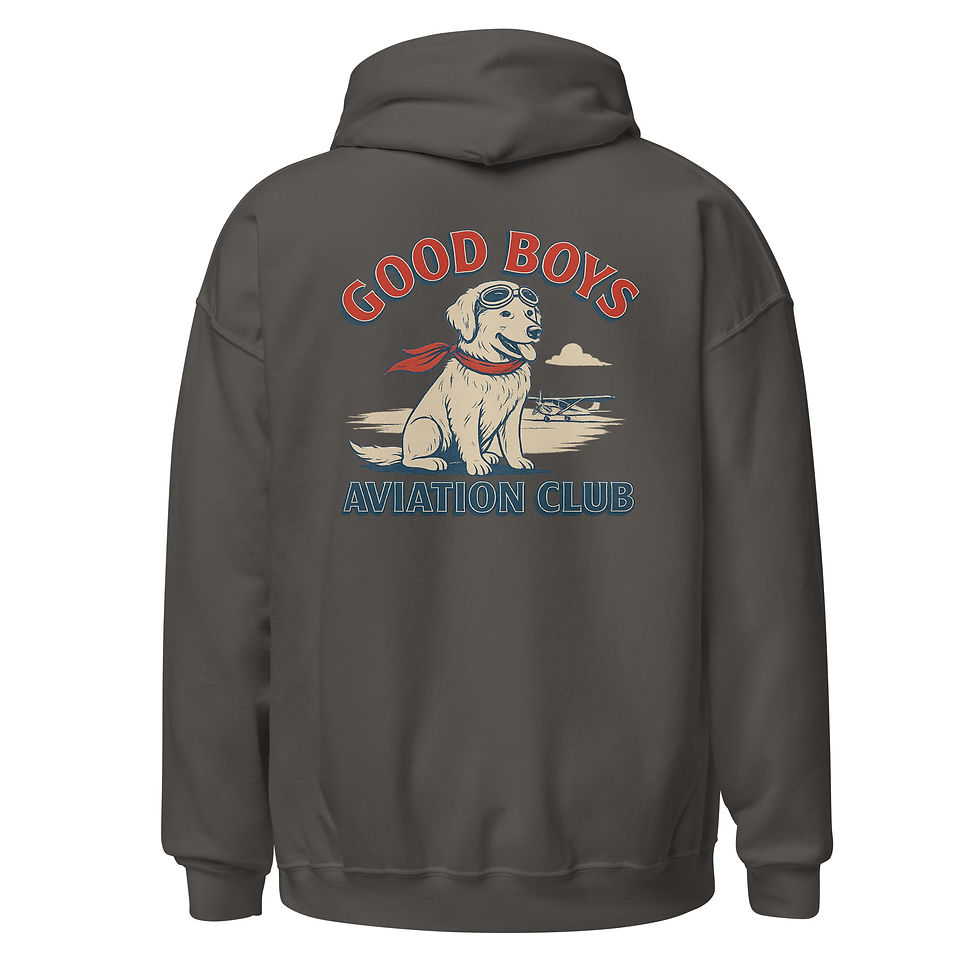 Thumbnail: Good Boys Aviation Club Hoodie
