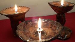 Tribal oil lamps for sale