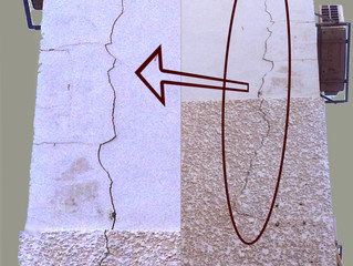 איטום סדקים בקירות חיצוניים